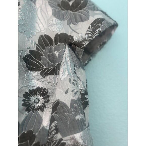 NWD Michael Kors Italy Collection floral print jeweled Dress size 2 - Picture 5 of 16